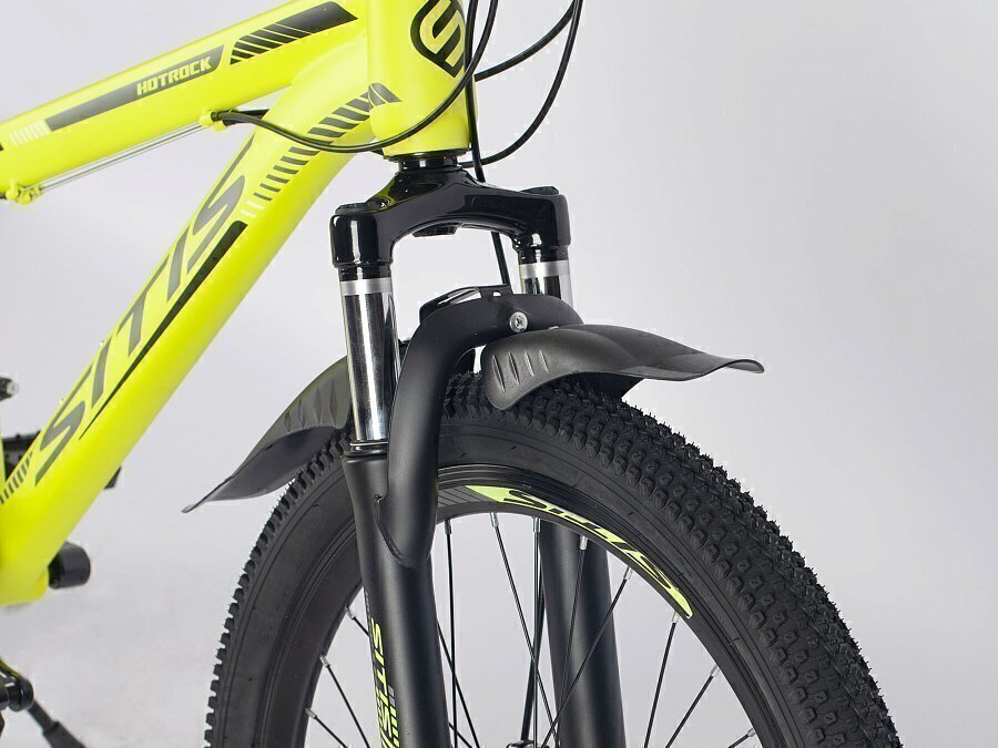 Велосипед SITIS HOTROCK 24" (2022) зелено-серый